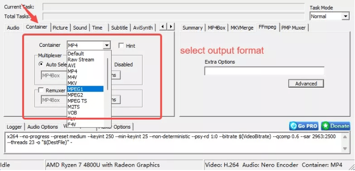 Select Digital Format