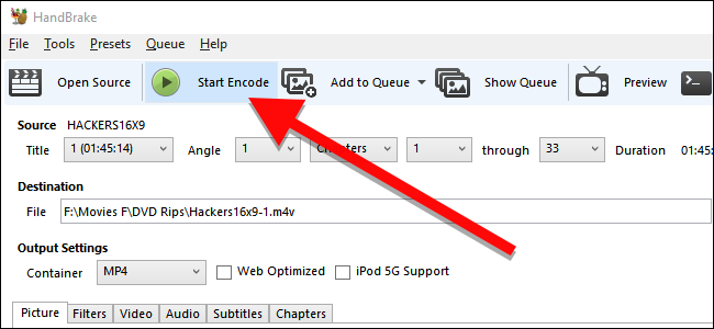 rip dvd using handbrake rip dvd using handbrake